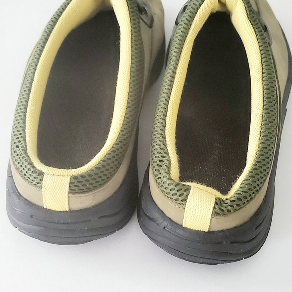 Rockport Green 2 Tone Shoes Mules - Picture 4 of 4